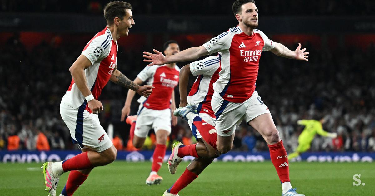 Trije vrhunski goli Arsenala in Real Madrid je na kolenih
