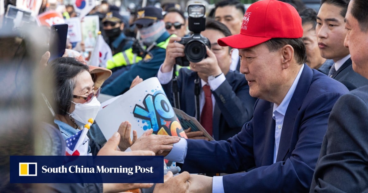 ‘Yoon again’: calls for ousted South Korean president’s return as political rift deepens