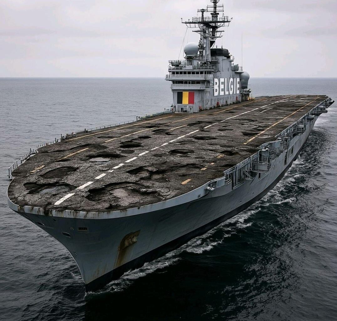 New aircraft carrier just dropped
