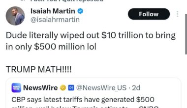 Trump’s Tariff Math: Lose $10 Trillion, Gain $500 Million—Genius