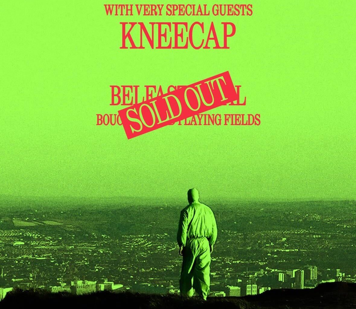 Fontaines D.C. gig at Boucher Road w/ Kneecap support sold out approx an hour after going on sale
