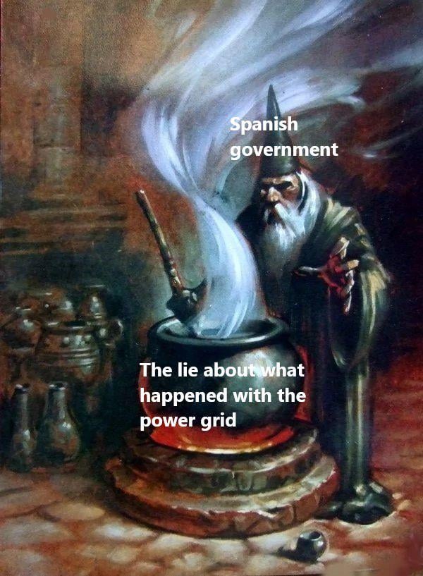 They’re cooking it right now