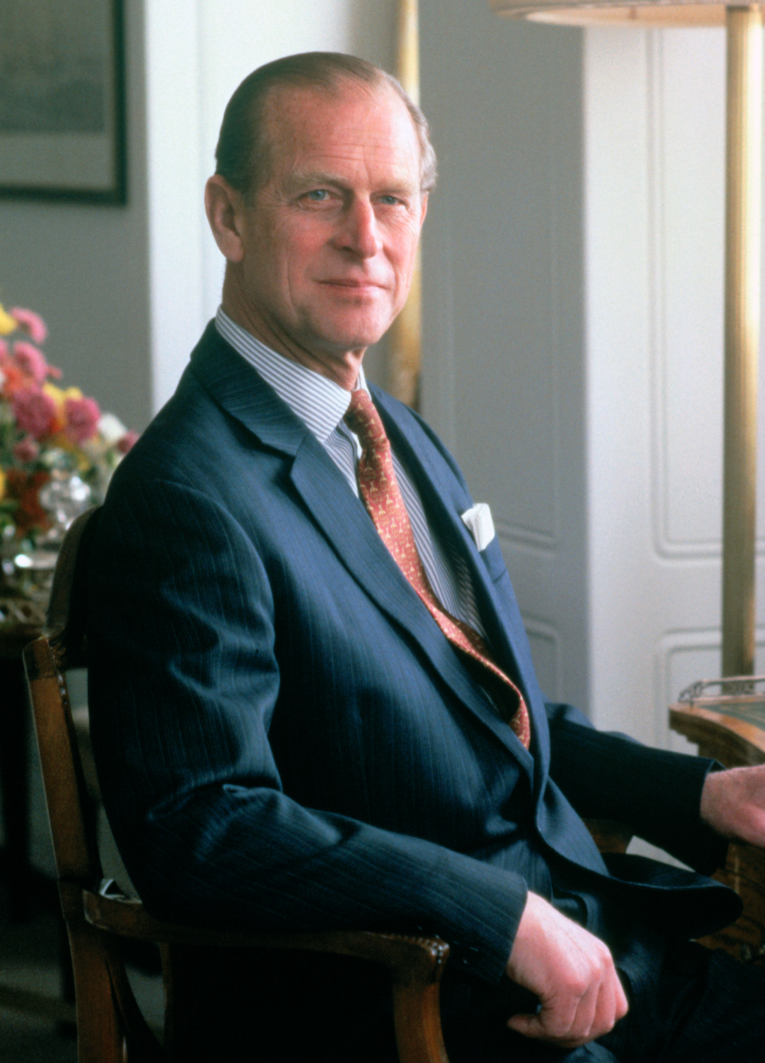The husband of Queen Elizabeth II of England, Prince Philip, The Duke of Edinburgh, on the occasion of his 60th birthday in 1981