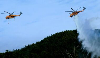 Wildfire erupts in DMZ amid heightened North Korean troop activity near border