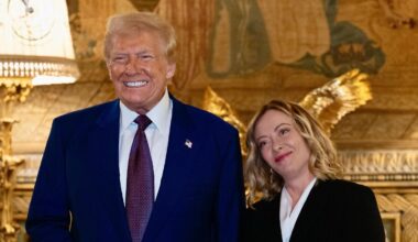 Giorgia Meloni bringt Donald Trump ein Geschenk mit: Italien will Zwei-Prozent-Ziel der Nato erfüllen