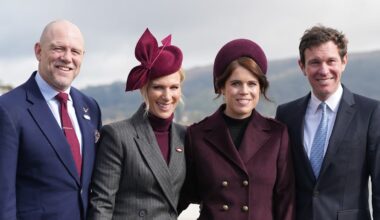 Zara Tindall and Princess Eugenie enjoy double-date with husbands at Cheltenham