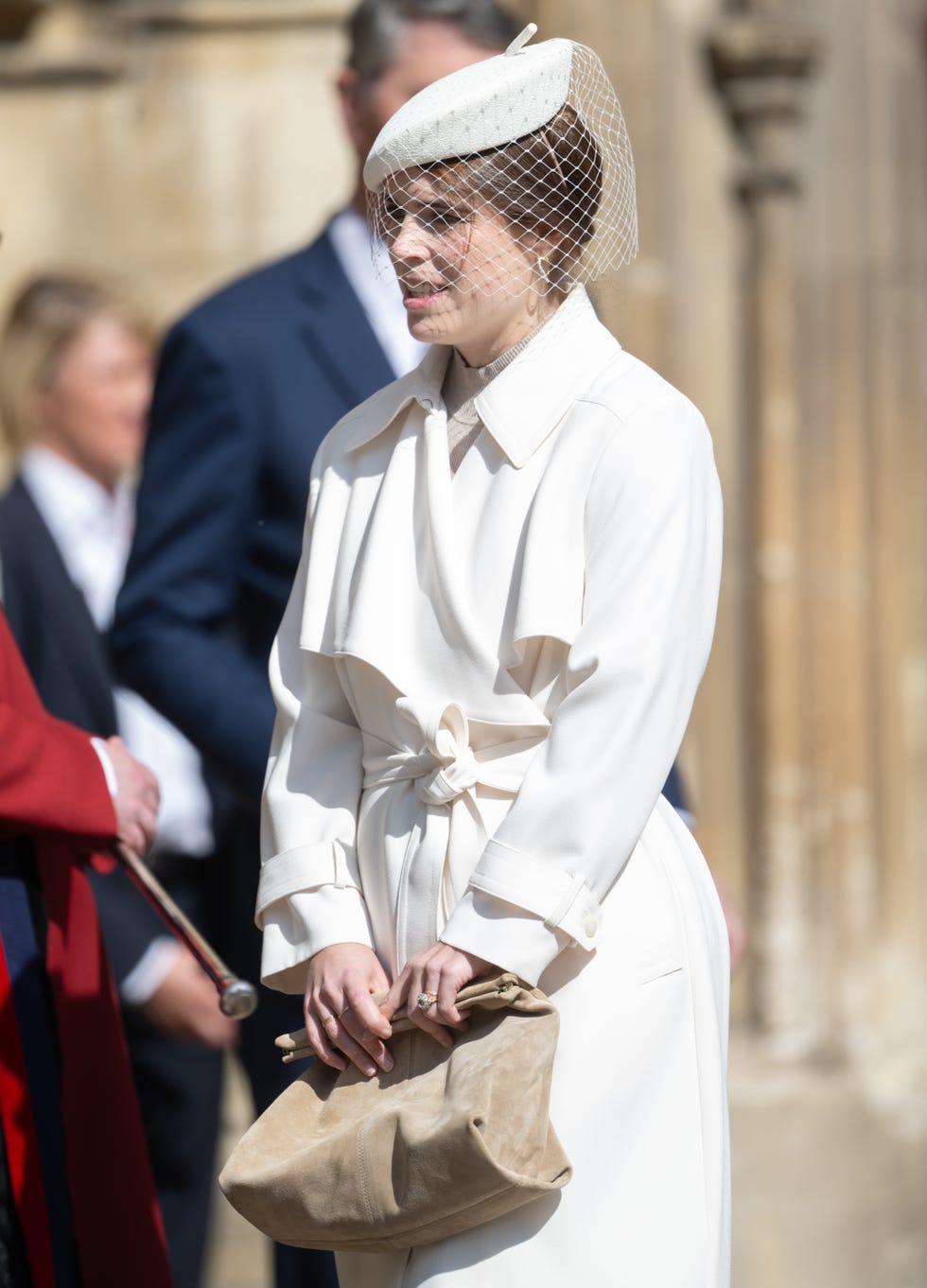 King Charles III And Queen Camilla Attend The 2025 Easter Service At St George's Chapel