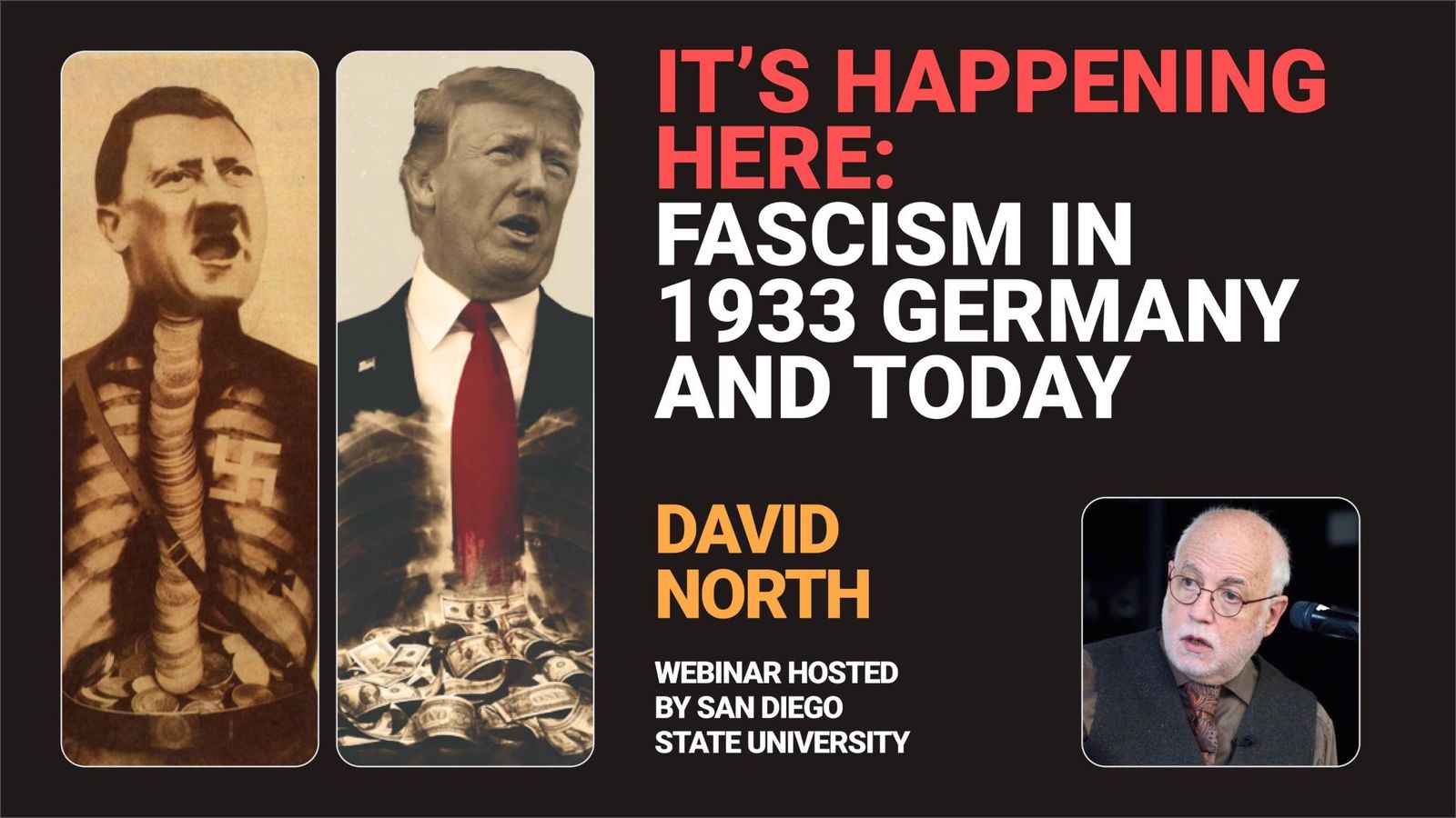 Webinar with David North: “It’s happening here: Fascism in 1933 Germany and today”