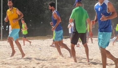 Iran beach soccer team defeat Italy 5-3 in friendly