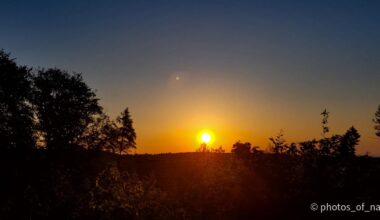 Da hat sich das frühe Aufstehen gelohnt. 🌅