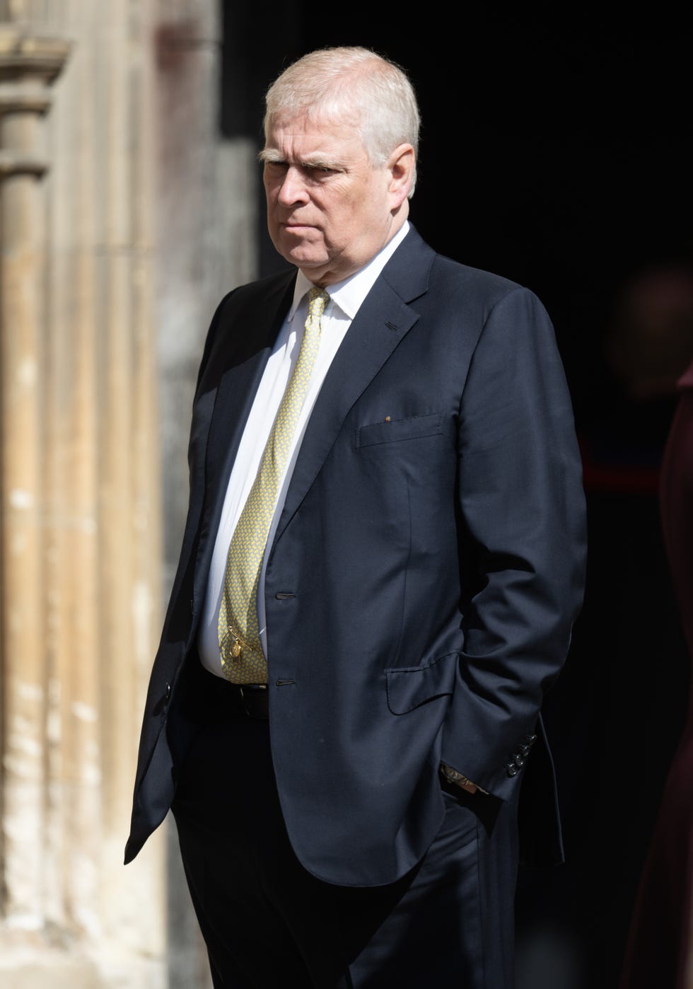 King Charles III And Queen Camilla Attend The 2025 Easter Service At St George's Chapel