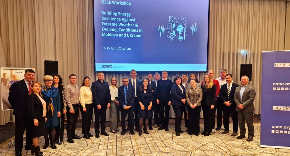 Moldova and Ukraine: Strengthening energy resilience in the face of extreme weather with OSCE workshop in Chisinau