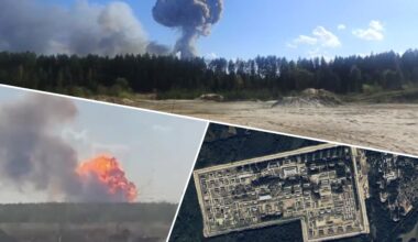 51st GRAU arsenal detonated in Russia