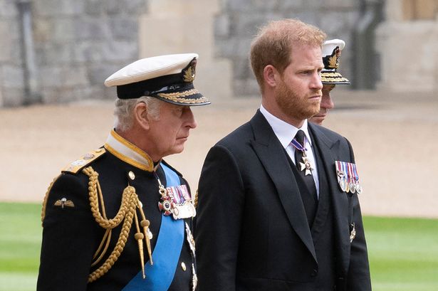 Prince Harry and King Charles