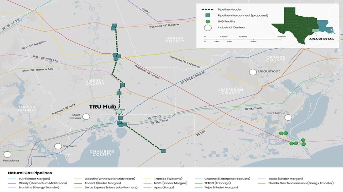 NeuVentus secures TRU Hub permits for storage of gases and liquids in Texas