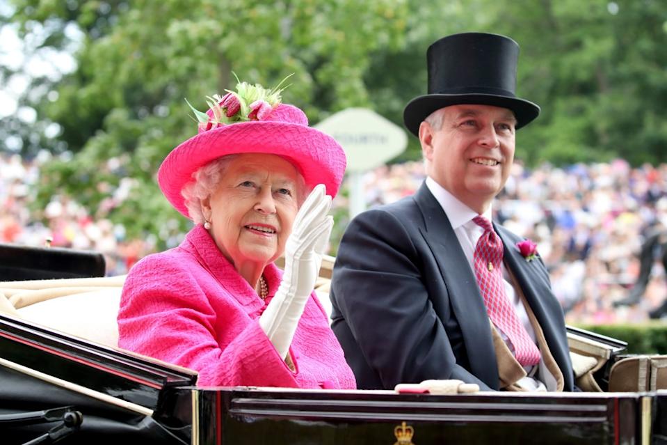 In 2022, the queen stripped her son of his military titles and royal patronages, as well as his HRH title. Getty Images