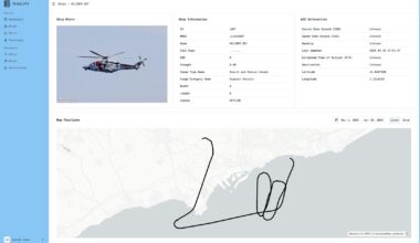 [OC] When AIS data shows you something you didn’t expect: a helicopter