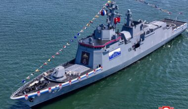 North Korea launches new destroyer