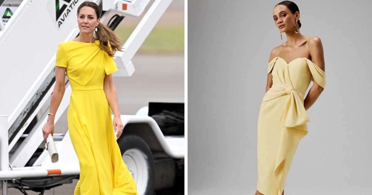 We love Princess Kate's yellow dress – get the look for less | Royal | News