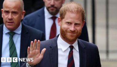 Prince Harry's step back from royals led to 'unique' circumstances, court told