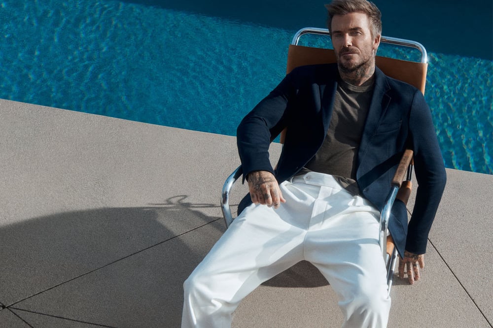 Ce printemps, Boss dévoile une capsule casual chic dessinée à quatre mains avec David Beckham