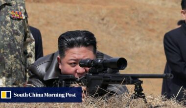 North Korea’s Kim showcases new sniper rifle as South Korea impeaches president Yoon Suk-yeol