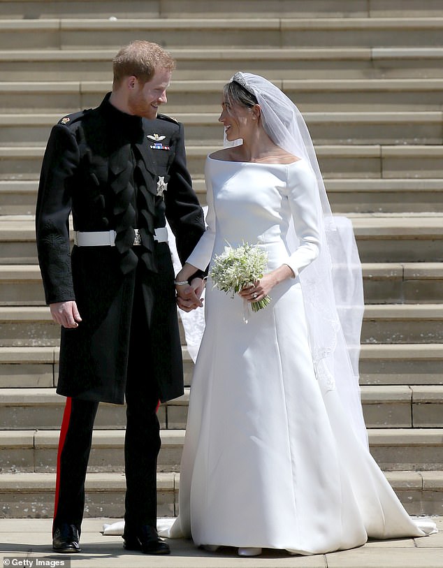 Meghan's wedding to Prince Harry in May 2018 was the moment she officially became a member of The Firm