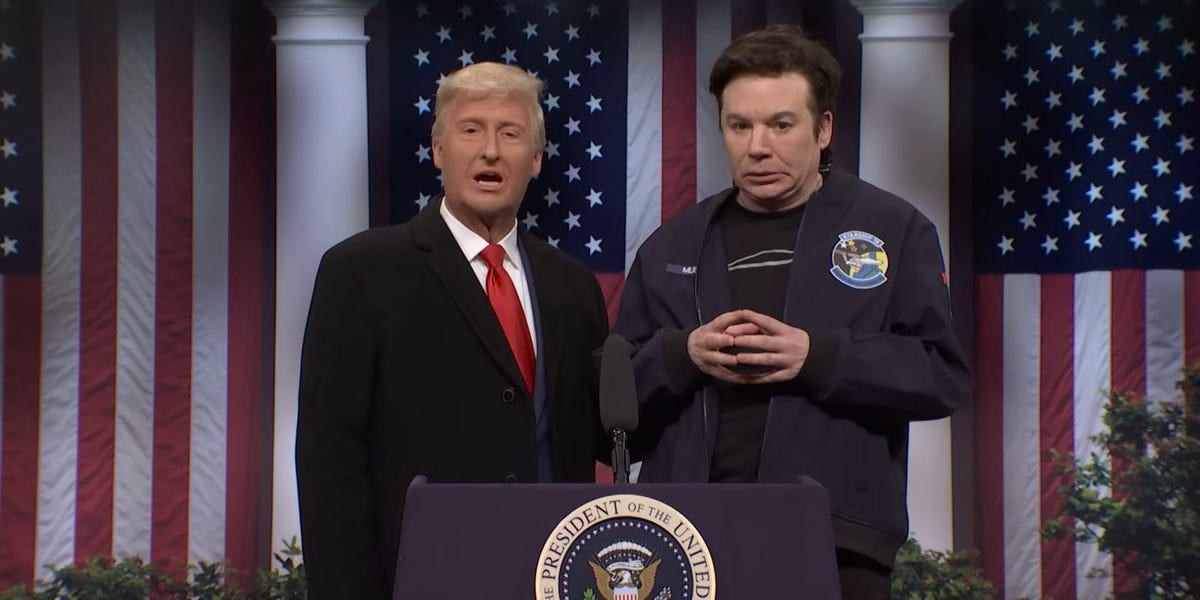 'SNL' Mocks Trump's Tariffs and Jokes About 'Self-Vandalizing' Teslas
