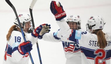 US downs defending champion Canada 2-1 to stay perfect at women’s hockey worlds | National Sports