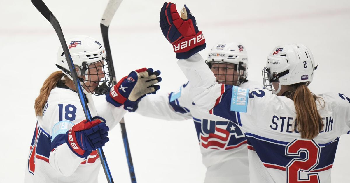 US downs defending champion Canada 2-1 to stay perfect at women’s hockey worlds | National Sports