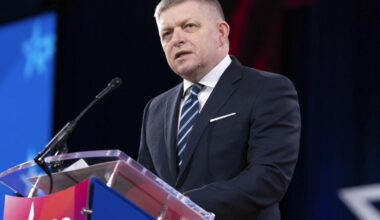 Slovakia's pro-Russian leader rejects a call by the EU not to attend a military parade in Moscow | Ap