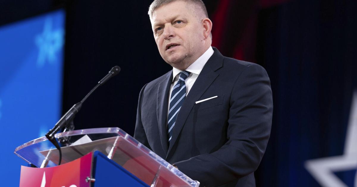 Slovakia's pro-Russian leader rejects a call by the EU not to attend a military parade in Moscow | Ap