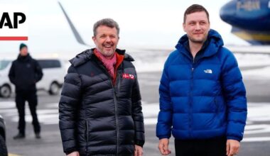 King of Denmark visits Greenland as Trump eyes strategic Arctic island | Videos