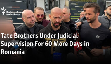 Tate Brothers Under Judicial Supervision For 60 More Days In Romania