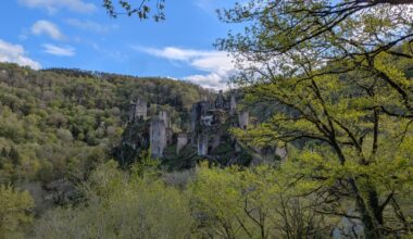The Merle's Towers in Santria (Corrèze, France)