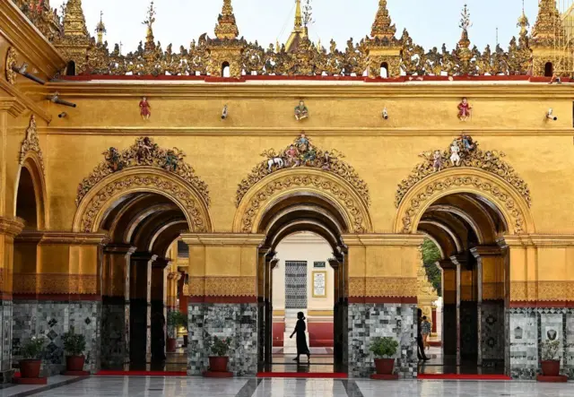 Imagen de Mandalay antes del terremoto.
