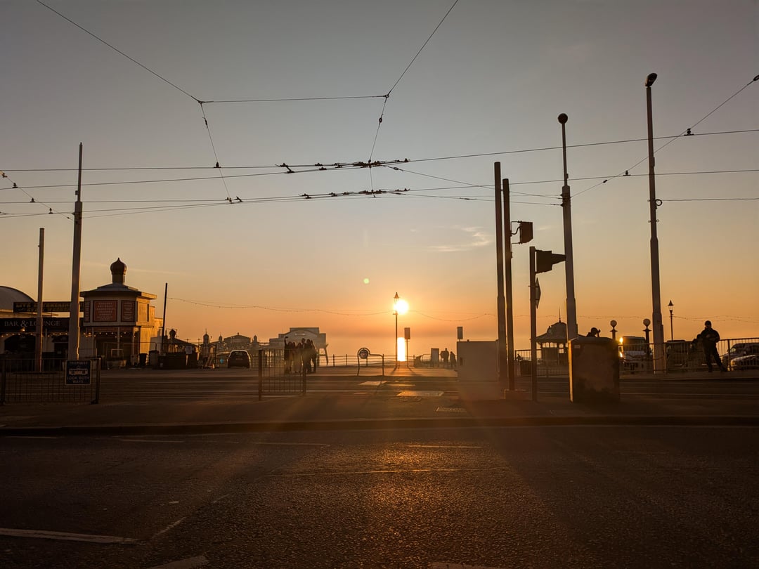 Blackpool on Friday