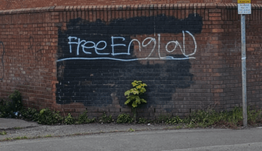 That's one way to celebrate St George's Day