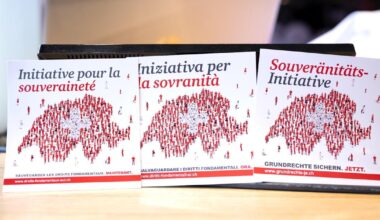 L'initiative pour la souveraineté de la Suisse en matière de droit n'a pas abouti - rts.ch