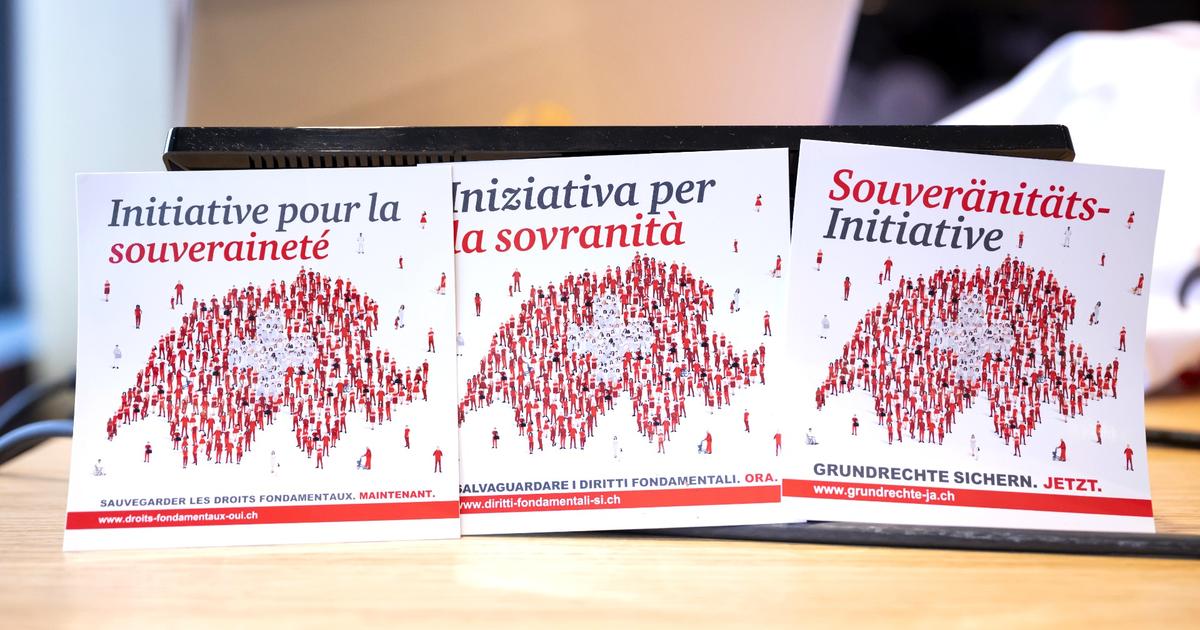 L'initiative pour la souveraineté de la Suisse en matière de droit n'a pas abouti - rts.ch