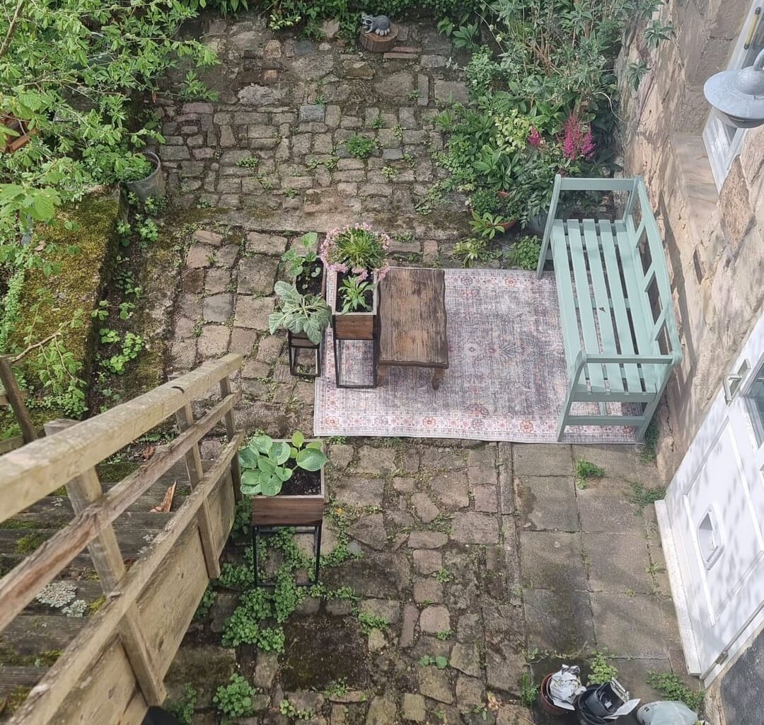 Unsere wilde Terrasse Winter/Frühjahr