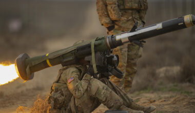 A soldier from the Idaho Army National Guard makes Idaho National Guard history with the first firing of a Javelin anti-tank missile.