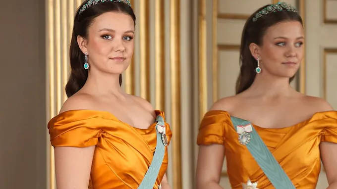 Gen-Z Danish princess releases official portrait holding her phone