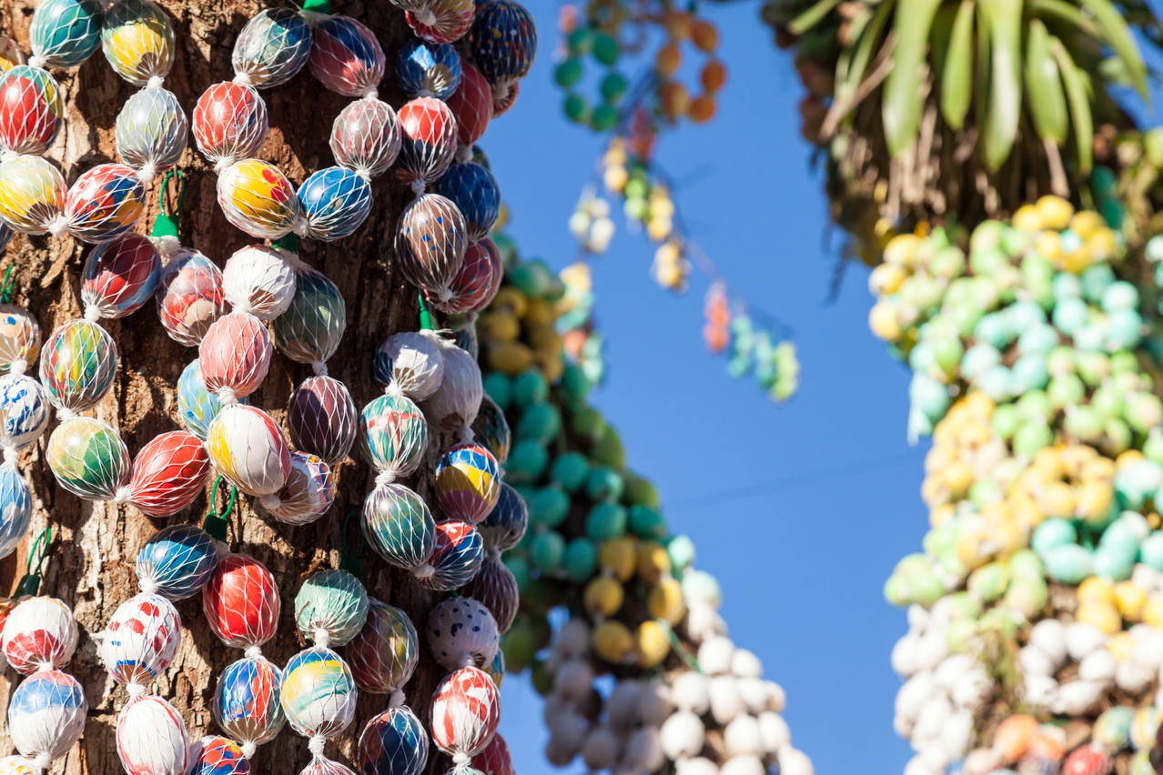 Just as famous as the Christmas tree, the Osterbaum is highly prized in Germany. Photo: Shutterstock