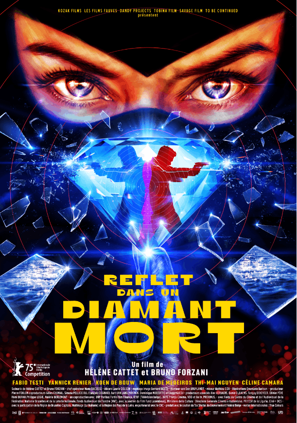 This thriller, co-directed by French duo Hélène Cattet and Bruno Forzani, was co-produced by Gilles Chanial (Les Films Fauves) with teams in Belgium, Italy and France. Photo: Les Films Fauves