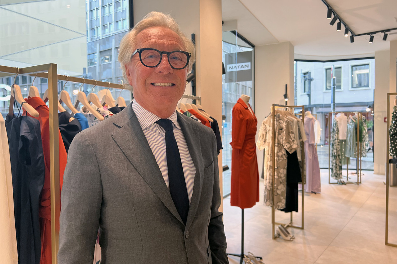 Natan designer Édouard Vermeulen was present at the official opening of the shop.  Photo: Emilio Naud/Maison Moderne