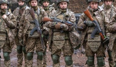 New recruits going through training with knifes, sapper work, and rifle training - from the 28th Separate Mechanized Brigade named after the Knights of the Winter Campaign - of the Ukrainian Army.