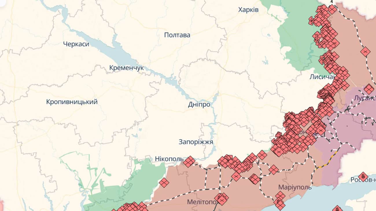 DeepState: Russian forces occupied 133 sq km of Ukrainian soil in March