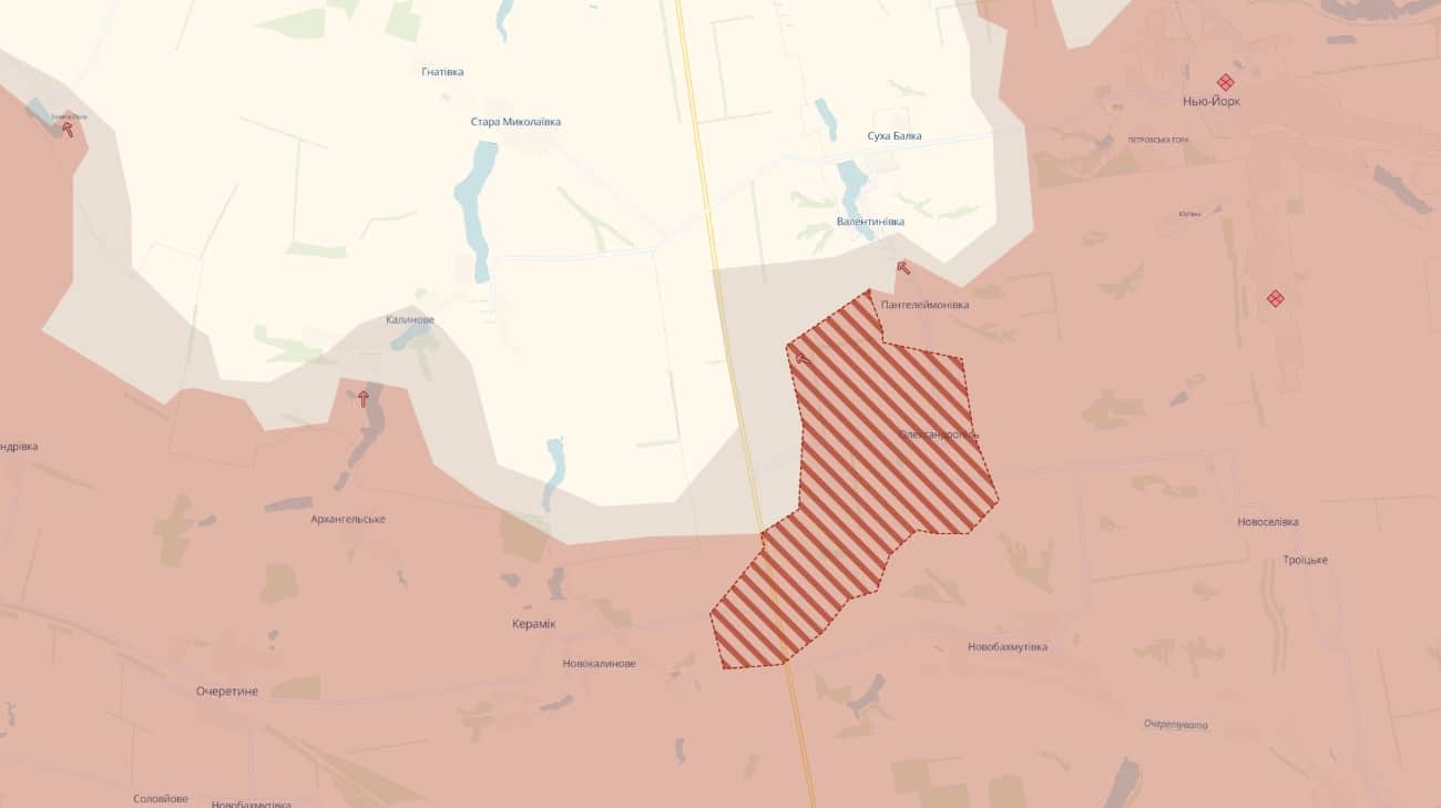 Russians occupy Oleksandropil in Donetsk Oblast and advance toward border with Dnipropetrovsk Oblast – DeepState
