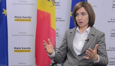 Moldovan president: Russia wants to put loyal people in charge of Moldova and use it against Ukraine